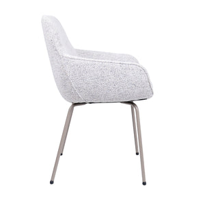 HelloChair HC24 Lenes eetkamerstoel Paris Light Grey vierpoot beige