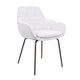 HelloChair HC24 Lenes eetkamerstoel Paris Light Grey vierpoot bruin