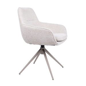 HelloChair HC24 Lenes eetkamerstoel Paris Natural spinpoot beige