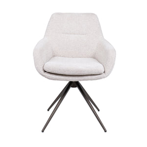 HelloChair HC24 Lenes eetkamerstoel Paris Natural spinpoot bruin