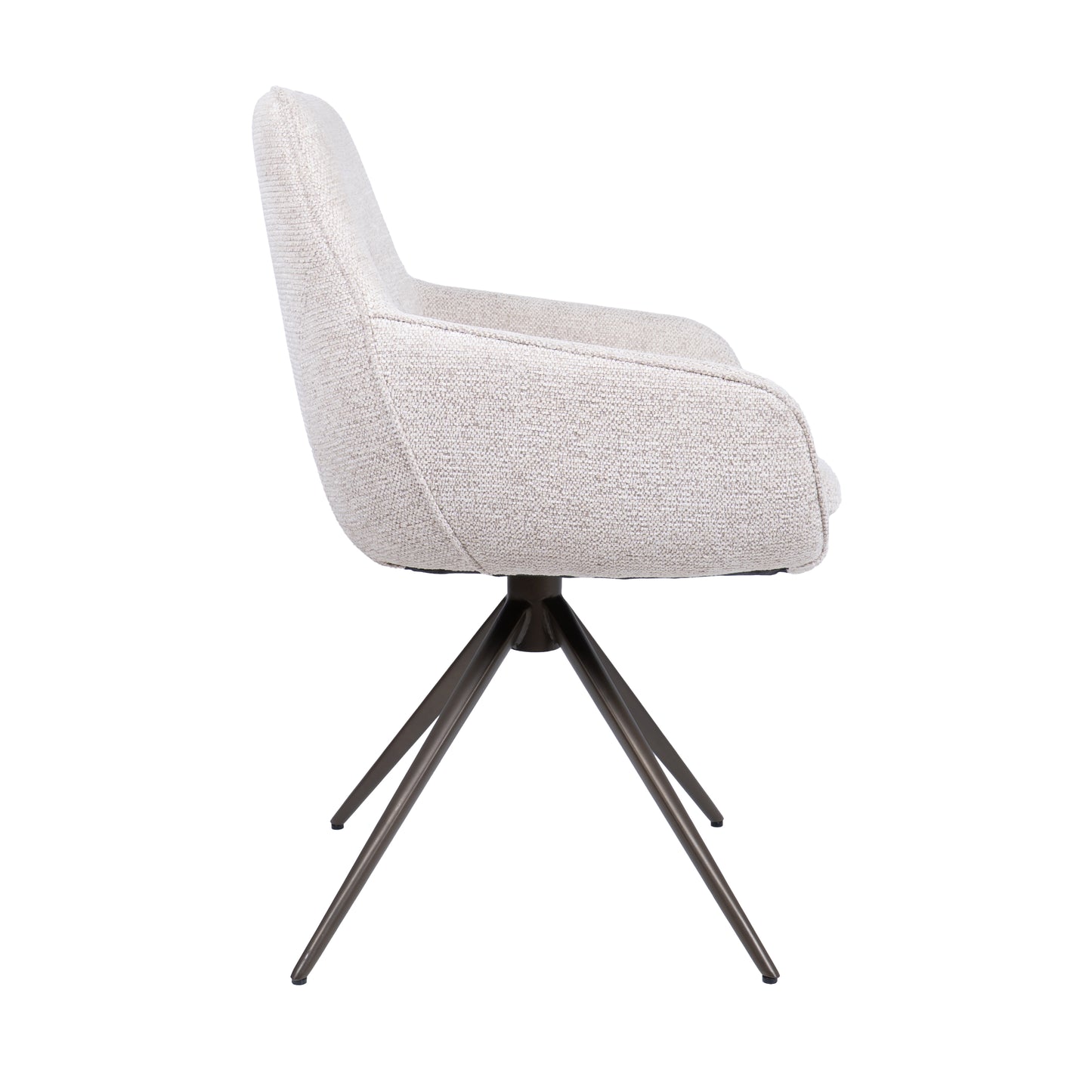 HelloChair HC24 Lenes eetkamerstoel Paris Natural spinpoot bruin