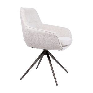 HelloChair HC24 Lenes eetkamerstoel Paris Natural spinpoot bruin