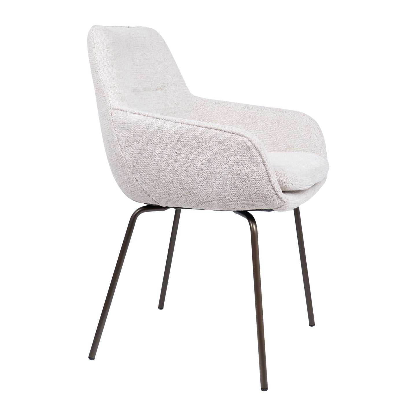 HelloChair HC24 Lenes eetkamerstoel Paris Natural vierpoot bruin