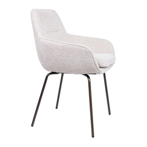 HelloChair HC24 Lenes eetkamerstoel Paris Natural vierpoot bruin