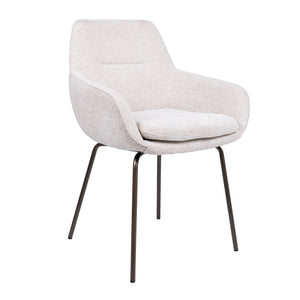 HelloChair HC24 Lenes eetkamerstoel Paris Natural vierpoot bruin