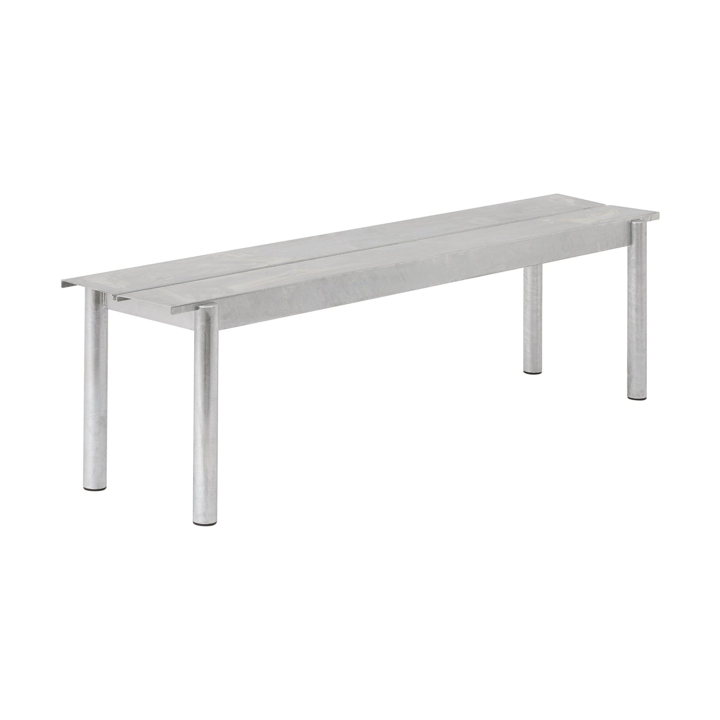 Muuto Linear Steel tuinbank 170 cm Warm Galvanized