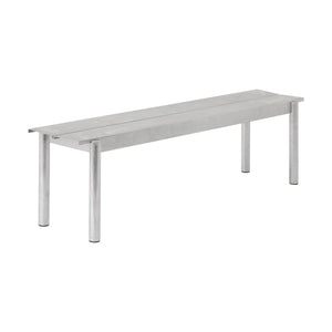 Muuto Linear Steel tuinbank 170 cm Warm Galvanized
