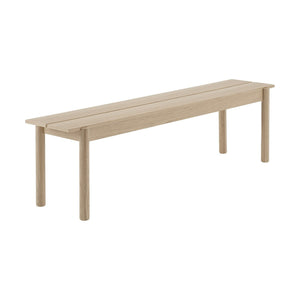 Muuto Linear Wood eetkamerbank 170 cm eikenhout