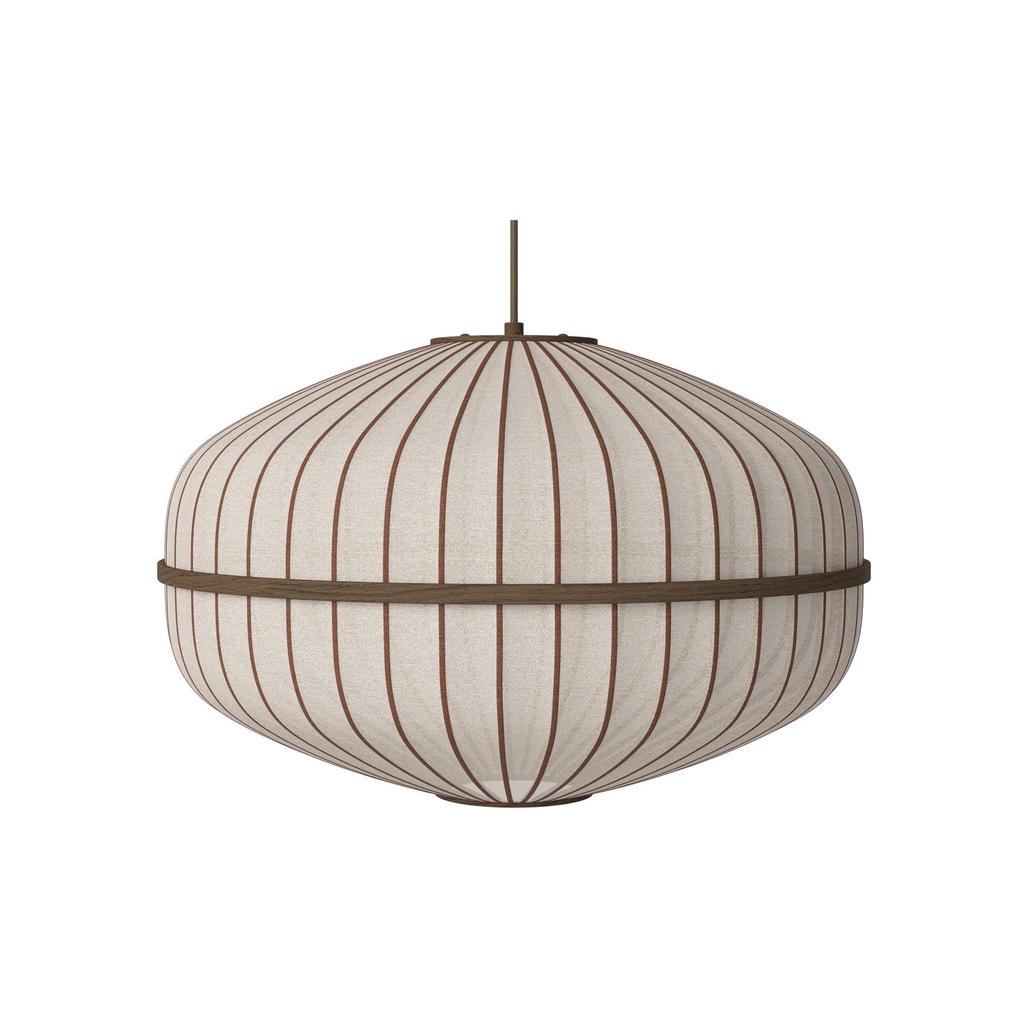 Bolia Lucén hanglamp Ellipse Ø60 cm dark oak