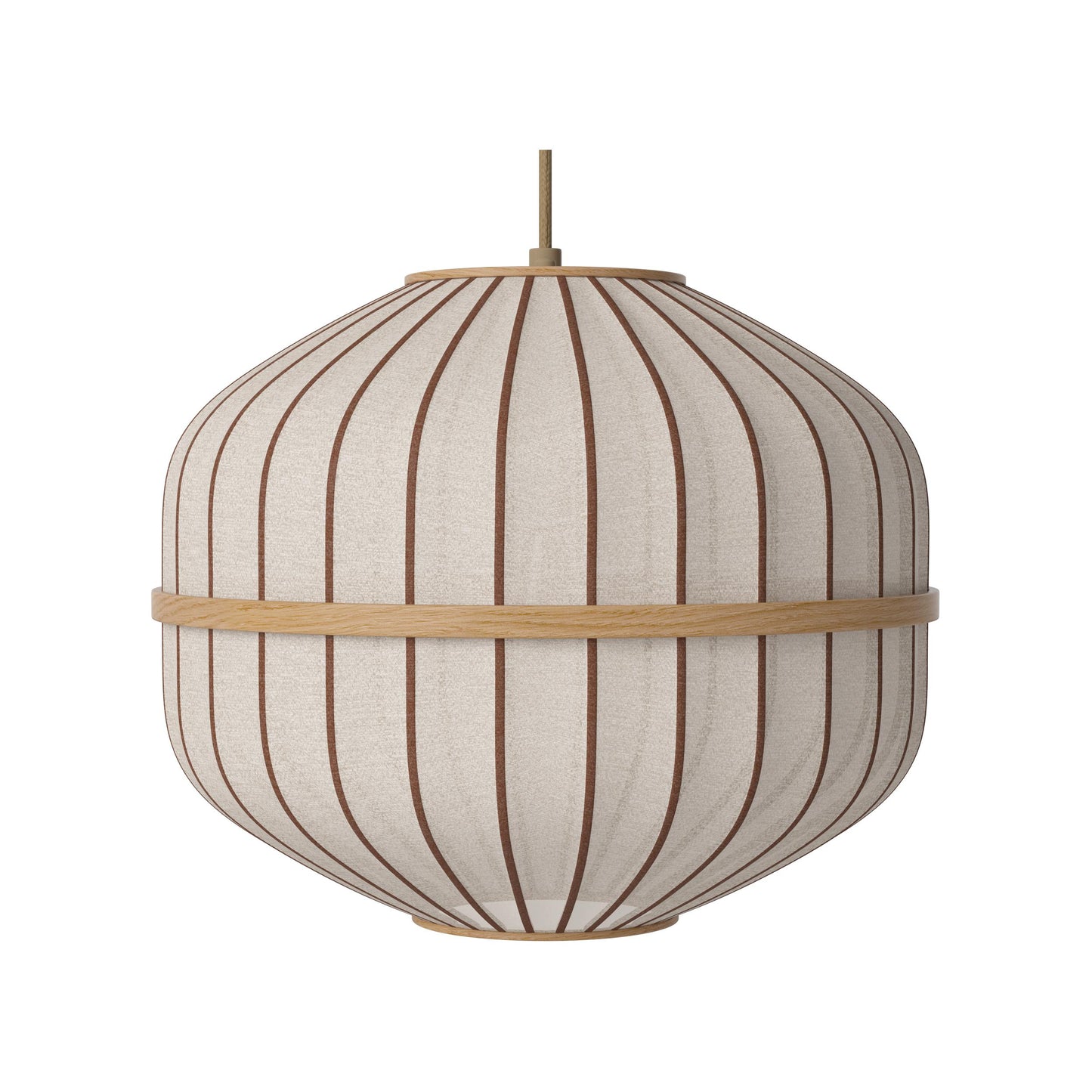 Bolia Lucén hanglamp Octagon Ø40 cm oiled oak