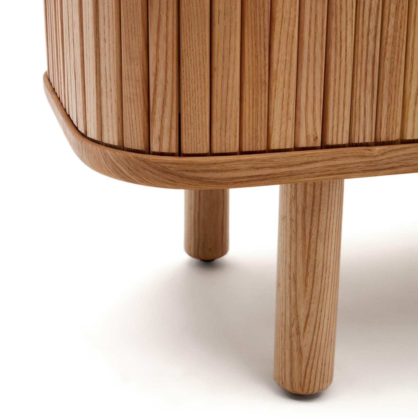 Kave Home Mailen dressoir 180x75 cm fineer essen