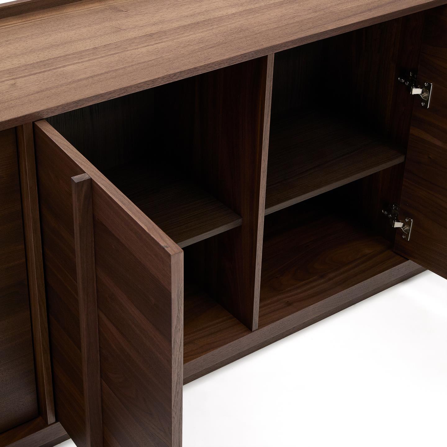 Kave Home Onix dressoir 200x80 cm fineer walnoot