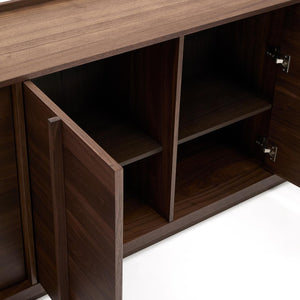 Kave Home Onix dressoir 200x80 cm fineer walnoot