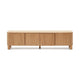 Kave Home Salaya tv-meubel 200x52 cm essen