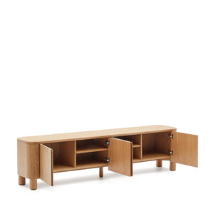 Kave Home Salaya tv-meubel 200x52 cm essen