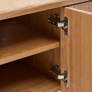 Kave Home Salaya tv-meubel 200x52 cm essen