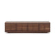 Kave Home Onix tv-meubel 200x45 cm fineer walnoot