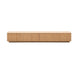 Kave Home Helvine tv-meubel 200x30 cm fineer eiken