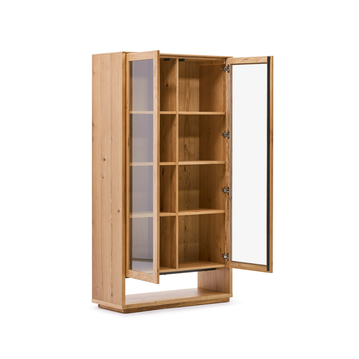 Kave Home Alguema vitrinekast 185 x 100 cm Naturel