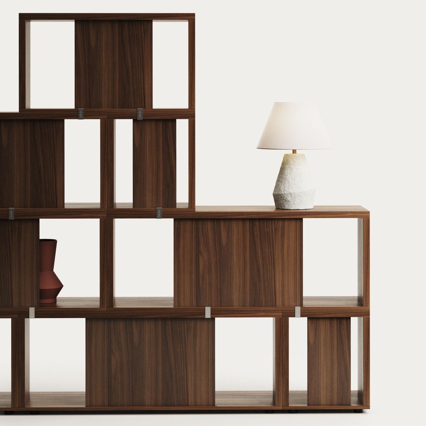 Kave Home Litto modulaire kast 101x152 cm fineer Walnoot