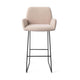 Jesper Home Misaki barkruk H75 Sand Strand slide black