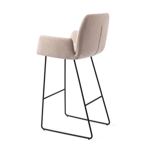 Jesper Home Misaki barkruk H75 Sand Strand slide black