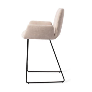 Jesper Home Misaki barkruk H65 Sand Strand slide black