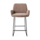 Jesper Home Misaki barkruk H65 Mocha Mist slide black