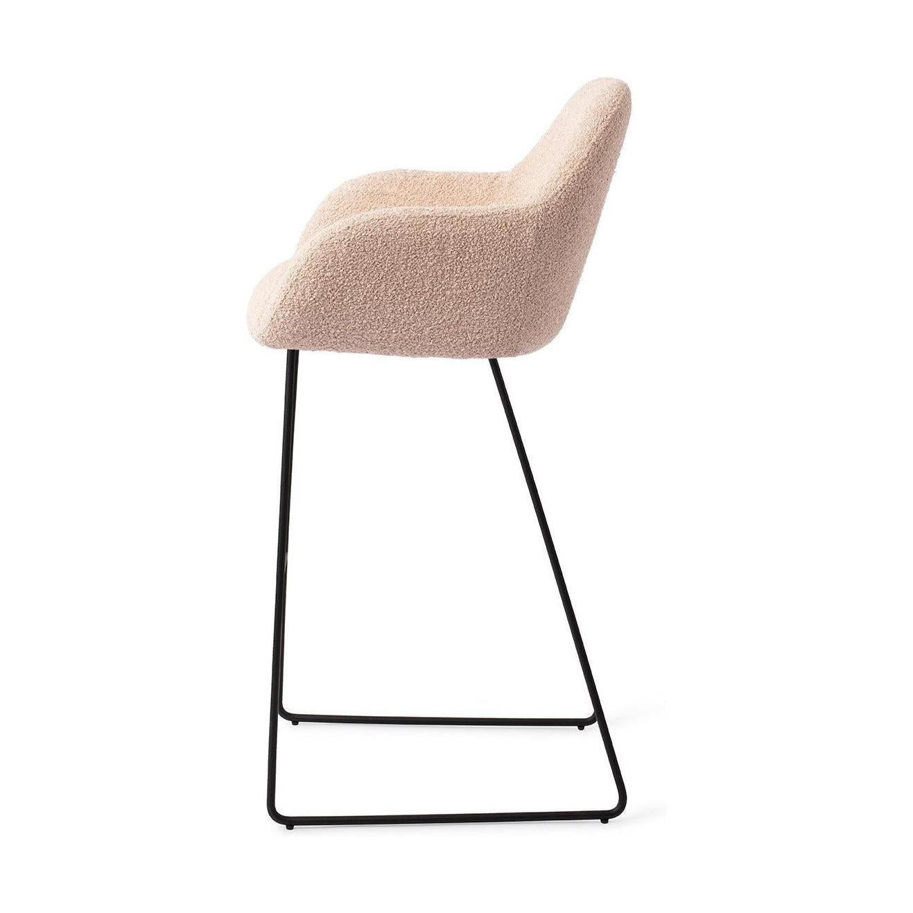Jesper Home Kushi barkruk H75 Flax Relax slide black