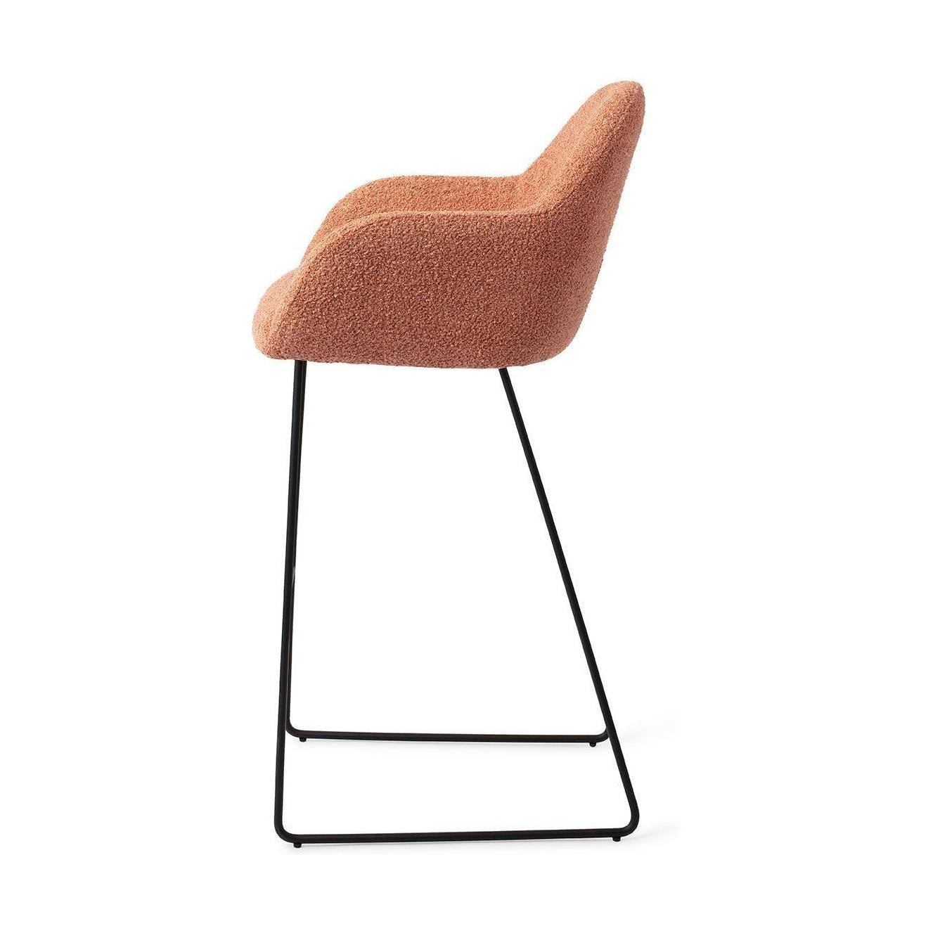 Jesper Home Kushi barkruk H75 Amber Autumn slide black