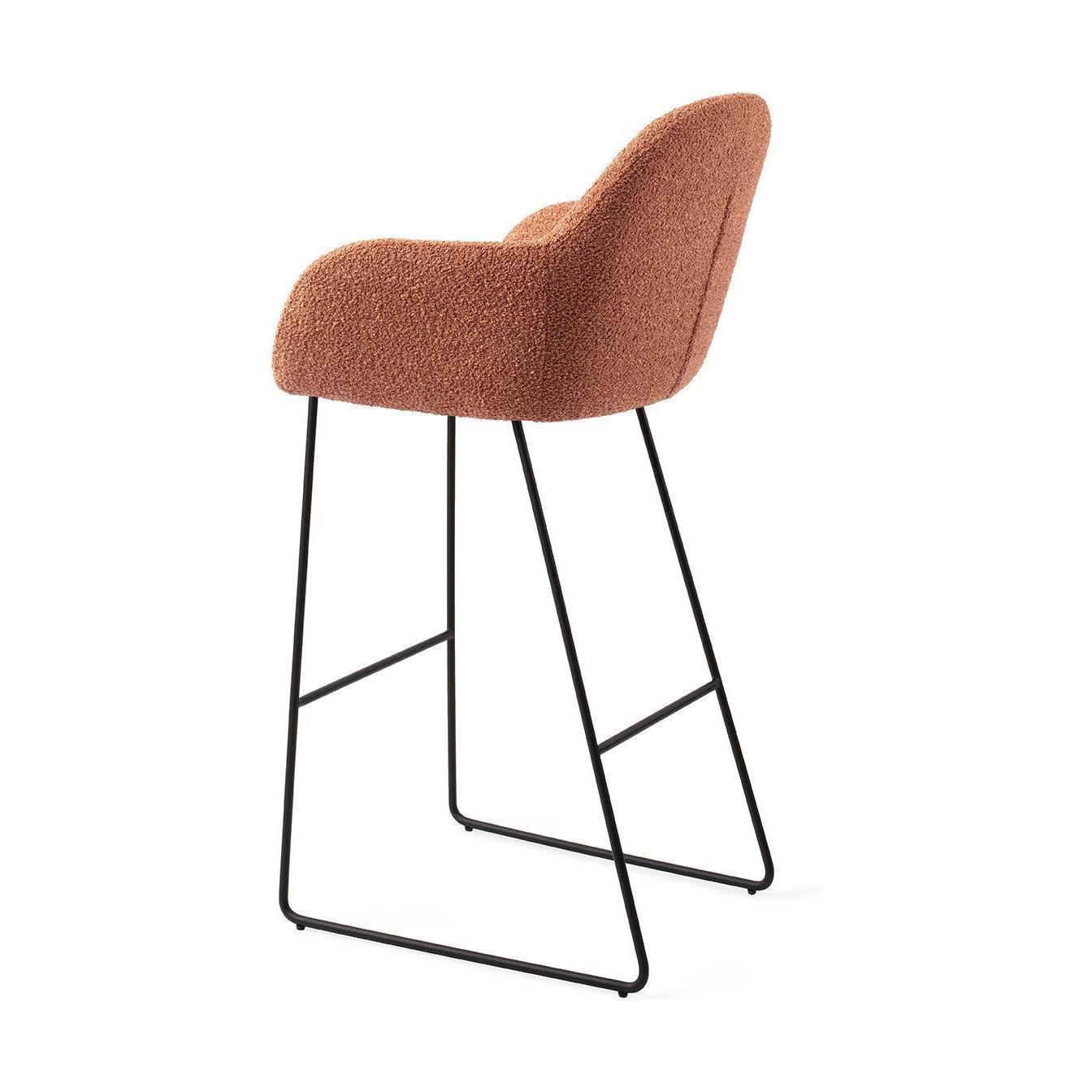 Jesper Home Kushi barkruk H75 Amber Autumn slide black