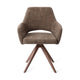 Jesper Home Yanai eetkamerstoel Checked Chestnut turn brown