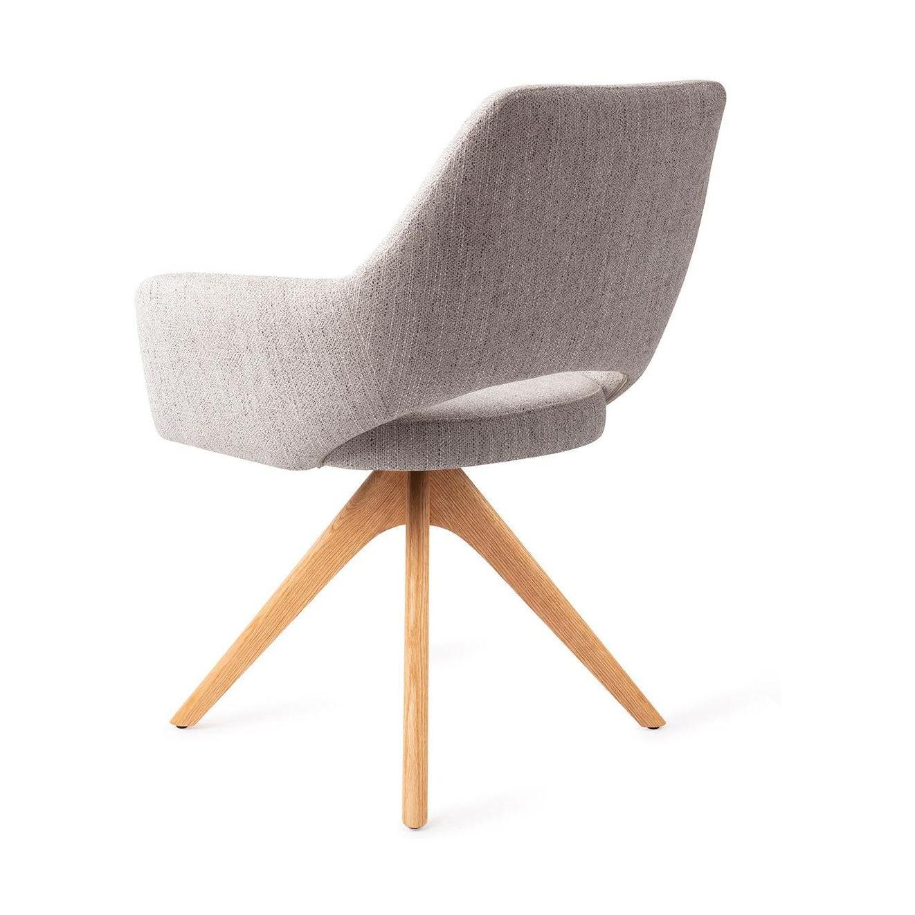 Jesper Home Yanai eetkamerstoel Pigeon revolve oak natural