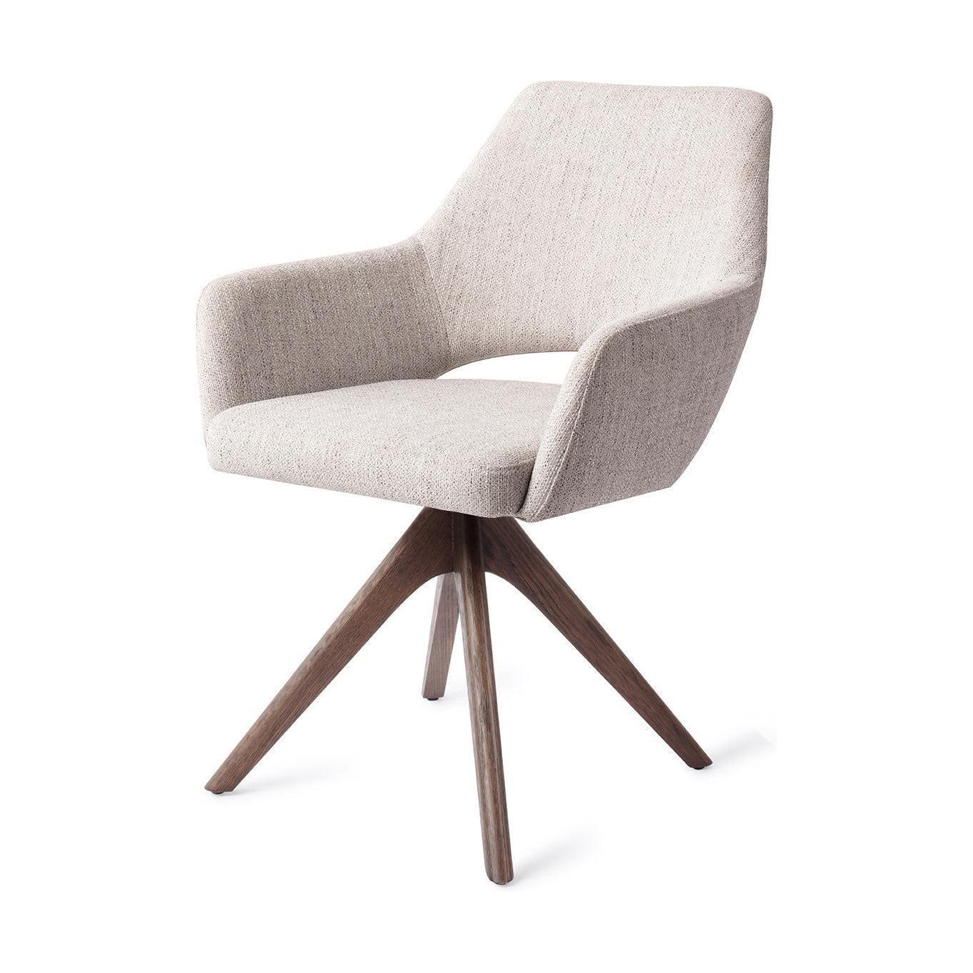 Jesper Home Yanai eetkamerstoel Pigeon revolve oak walnut