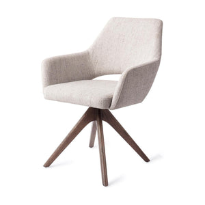 Jesper Home Yanai eetkamerstoel Pigeon revolve oak walnut