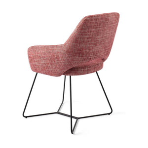 Jesper Home Yanai eetkamerstoel Berry Bars beehive black