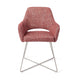 Jesper Home Yanai eetkamerstoel Berry Bars cross steel