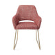 Jesper Home Yanai eetkamerstoel Berry Bars slide gold
