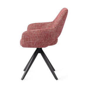 Jesper Home Yanai eetkamerstoel Berry Bars turn black