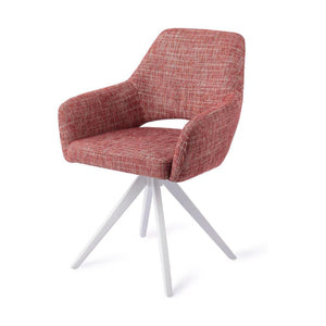 Jesper Home Yanai eetkamerstoel Berry Bars turn white