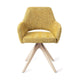 Jesper Home Yanai eetkamerstoel Lemon Limes revolve oak bleach