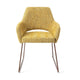 Jesper Home Yanai eetkamerstoel Lemon Limes slide rose
