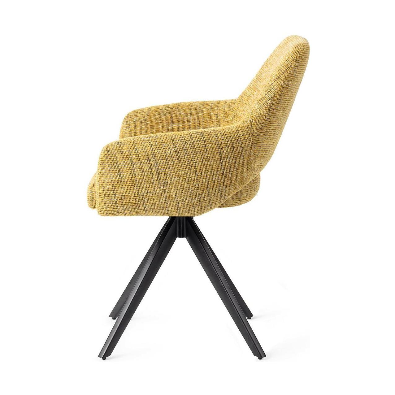 Jesper Home Yanai eetkamerstoel Lemon Limes turn black