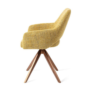 Jesper Home Yanai eetkamerstoel Lemon Limes turn rose
