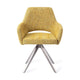 Jesper Home Yanai eetkamerstoel Lemon Limes turn steel