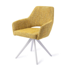 Jesper Home Yanai eetkamerstoel Lemon Limes turn white