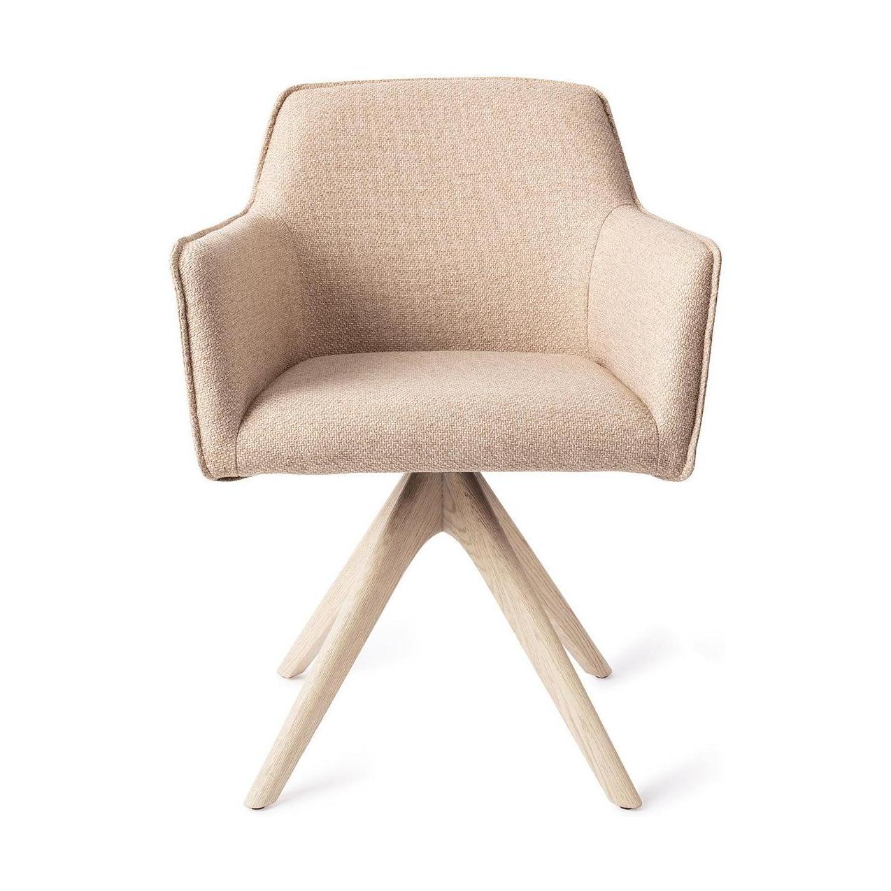 Jesper Home Hofu eetkamerstoel Wild Walnut revolve oak bleach