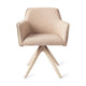 Jesper Home Hofu eetkamerstoel Wild Walnut revolve oak bleach