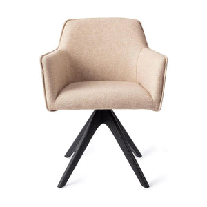 Jesper Home Hofu eetkamerstoel Wild Walnut revolve oak black