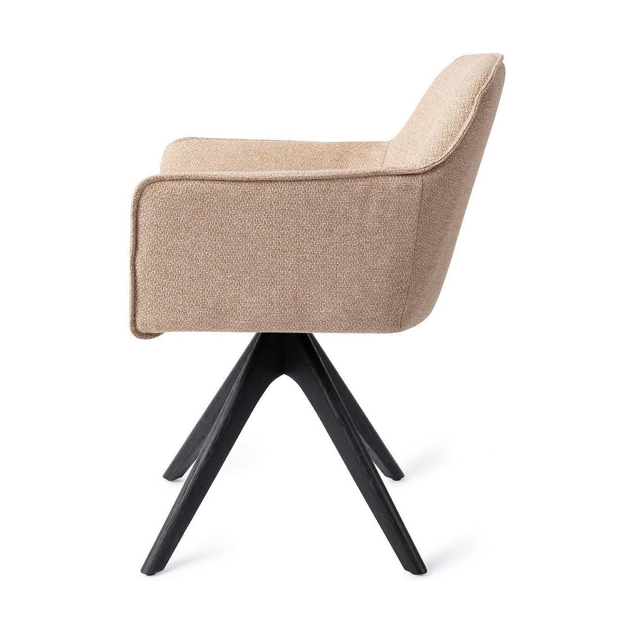 Jesper Home Hofu eetkamerstoel Wild Walnut revolve oak black